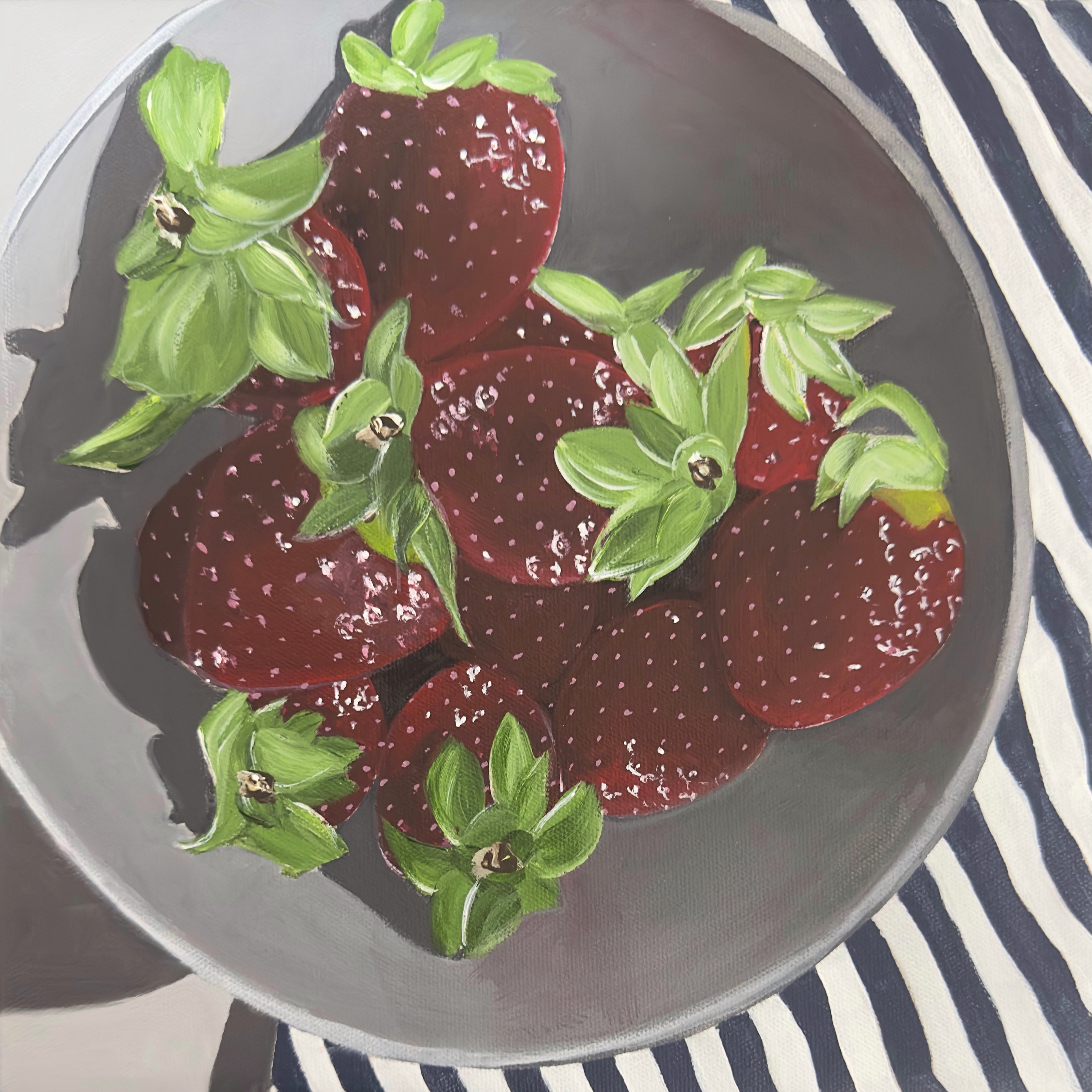 Bowl Of Strawberries