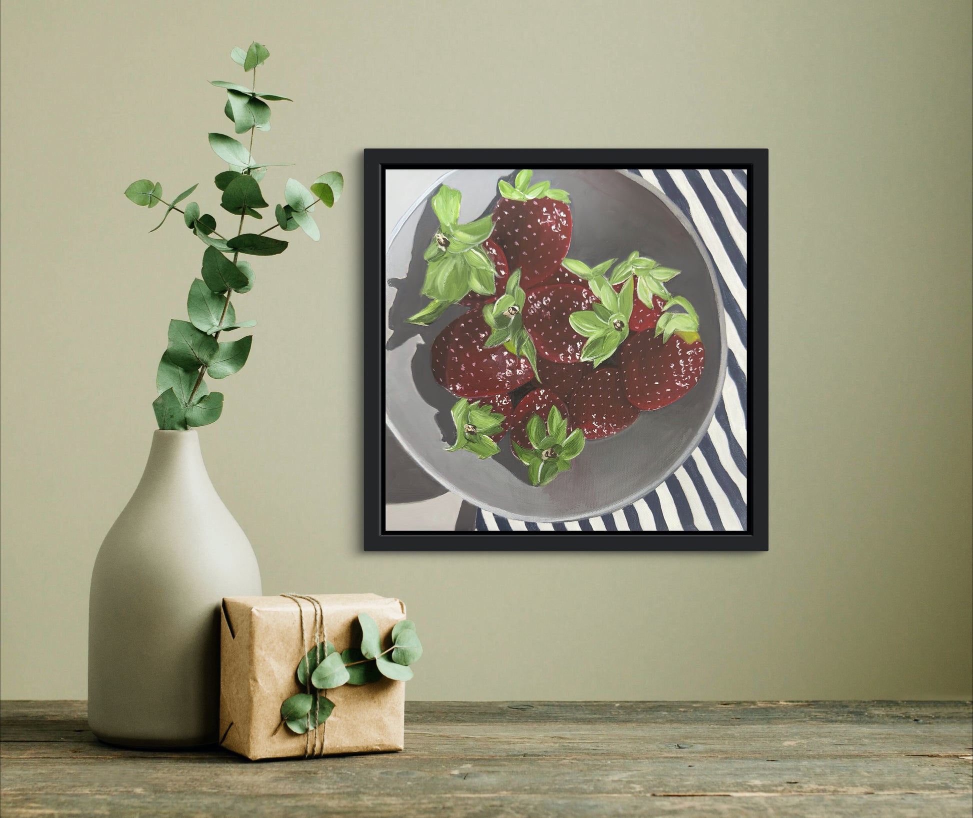 Bowl Of Strawberries