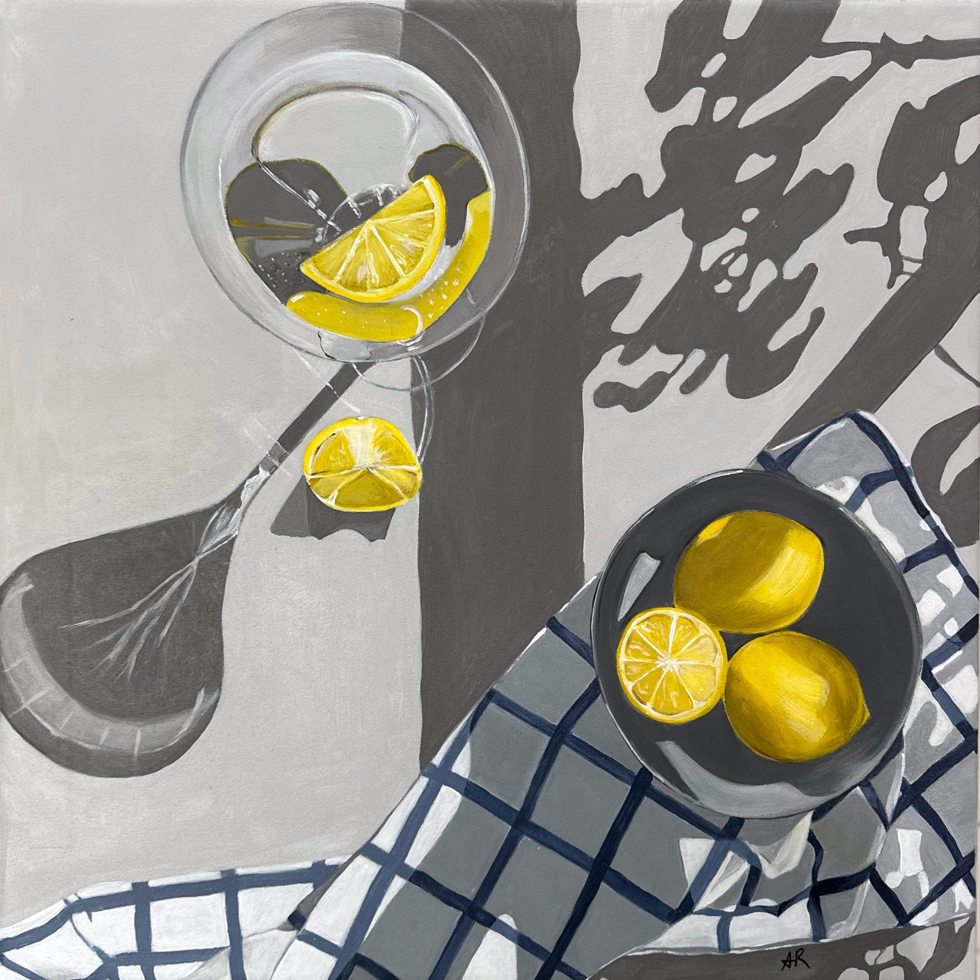 Lemons On Table No.6