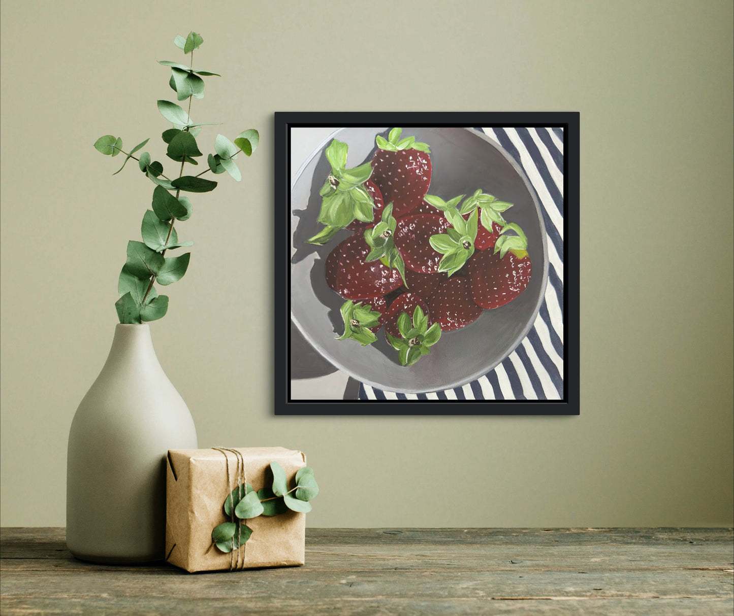 Bowl Of Strawberries