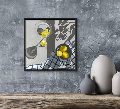 Lemons On Table No.6