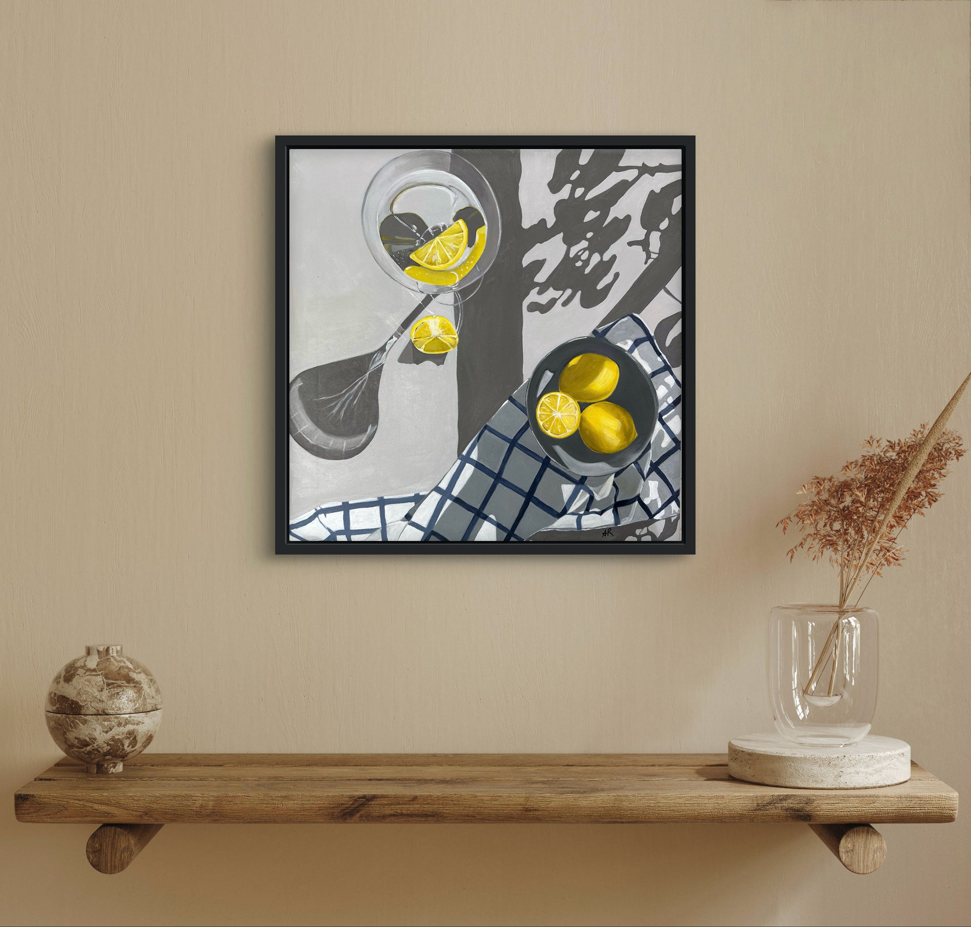 Lemons On Table No.6