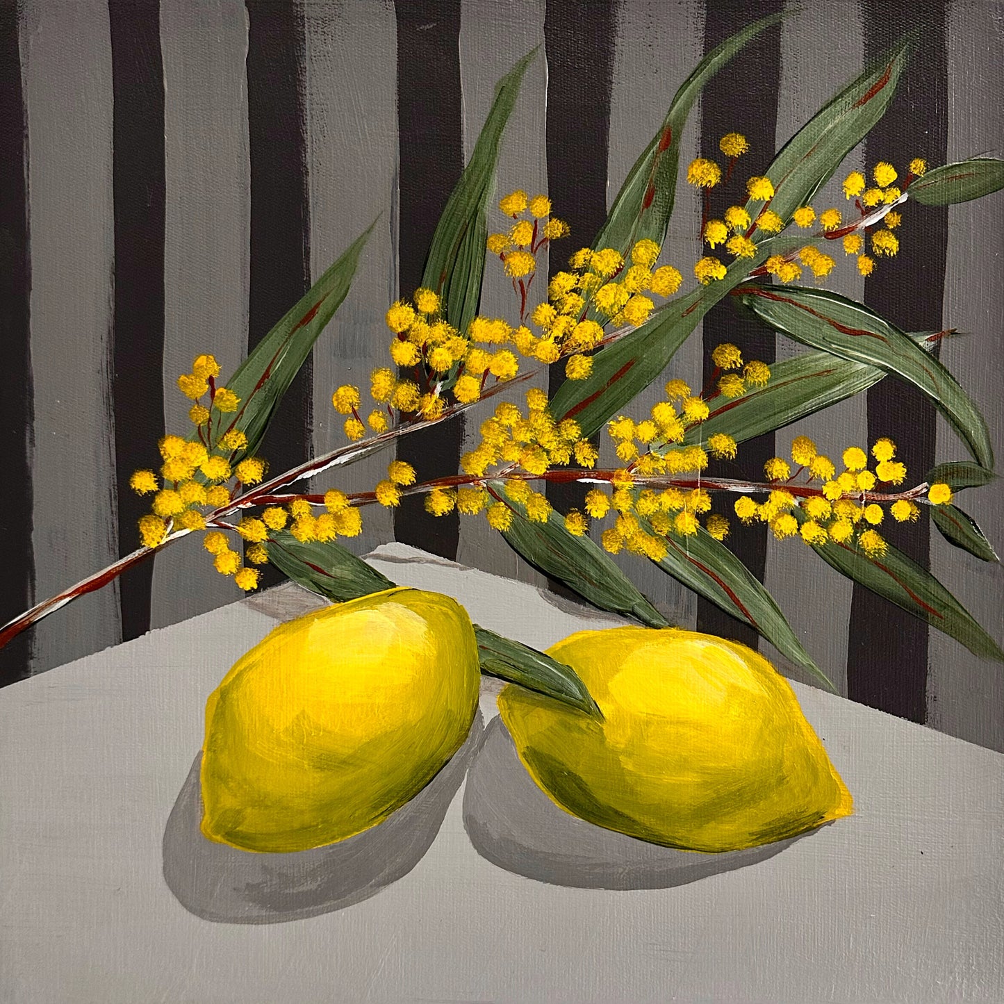 Wattle and Lemons