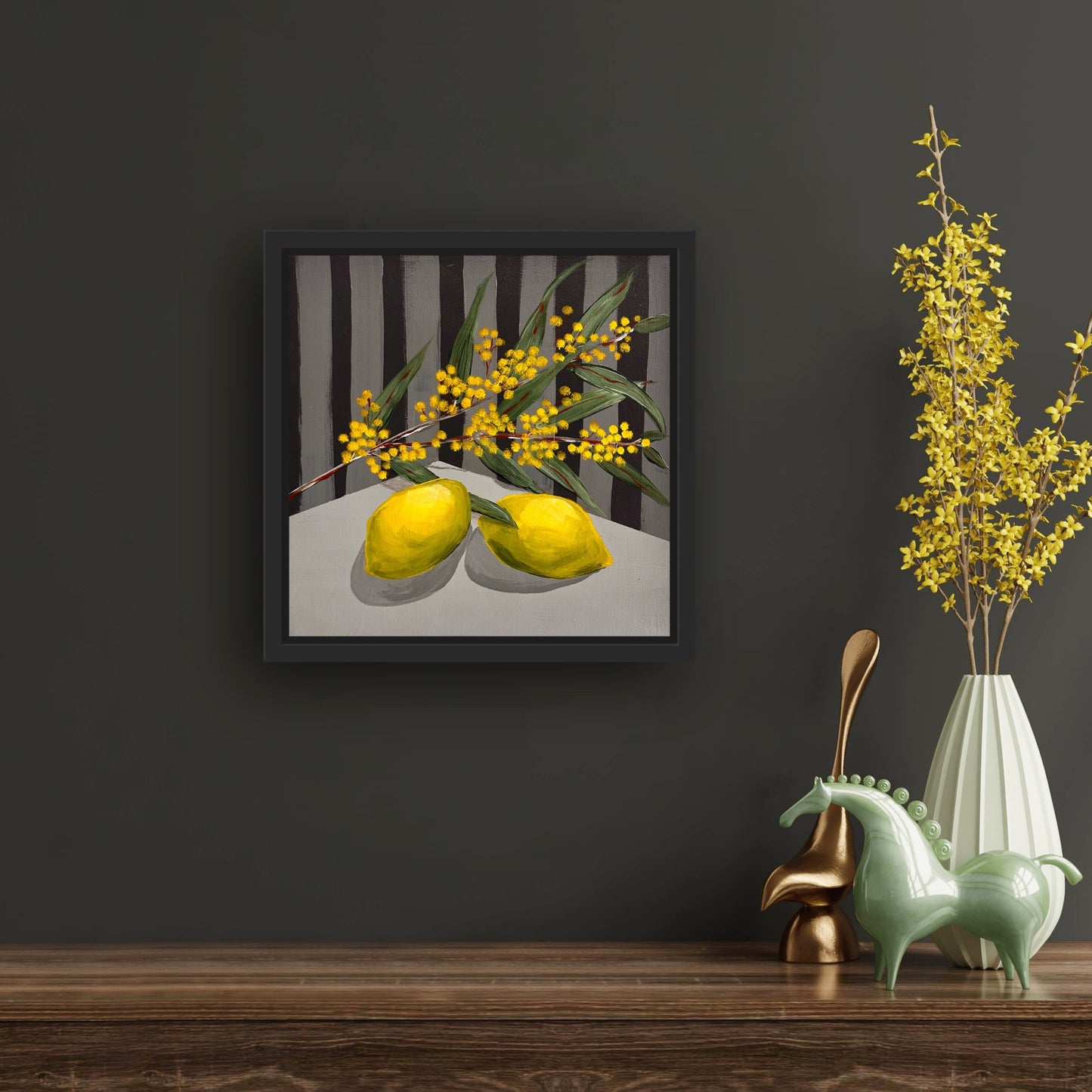 Wattle and Lemons